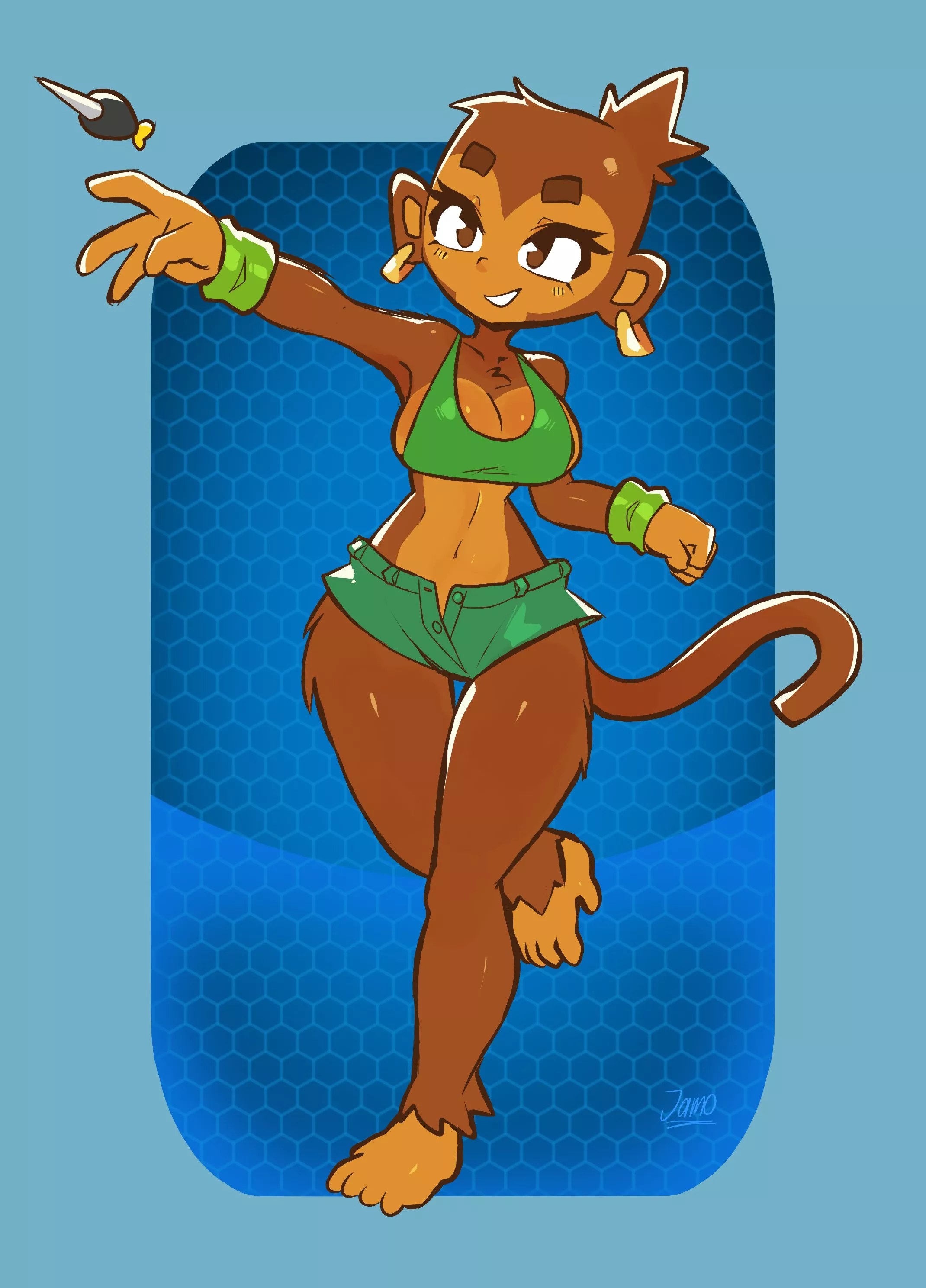 Dart Monkey by Jamo_ART posted by Darkshreaders3