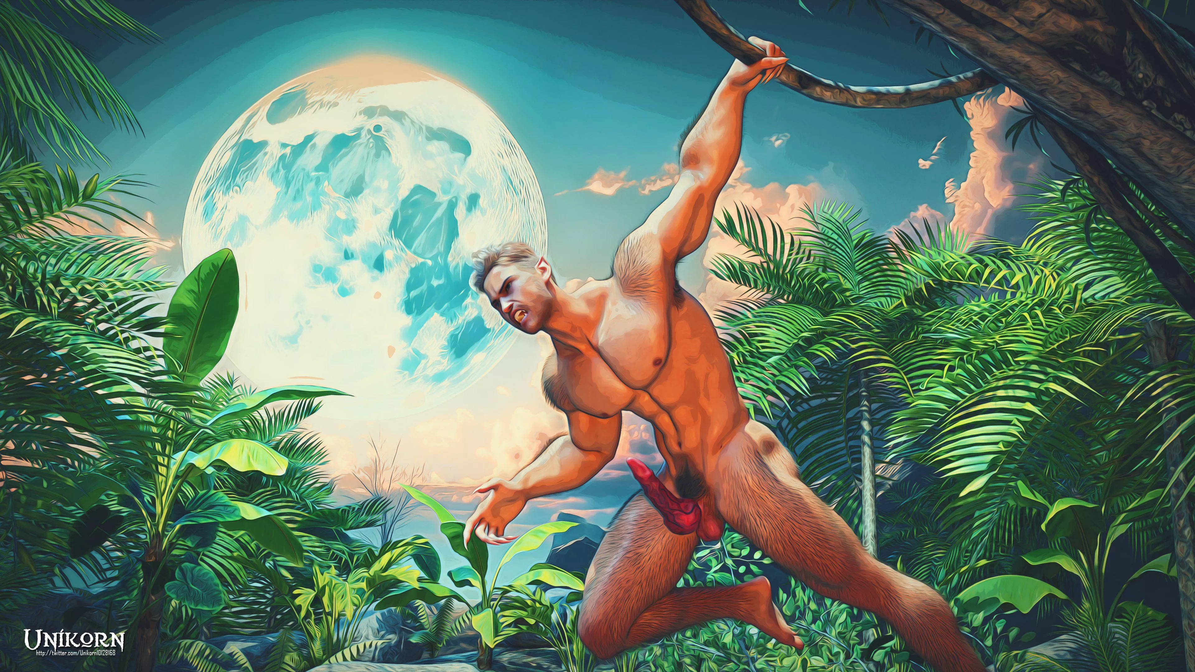 Erik , a werewolf , commission for Haley ( by me ) posted by GayetiStudio