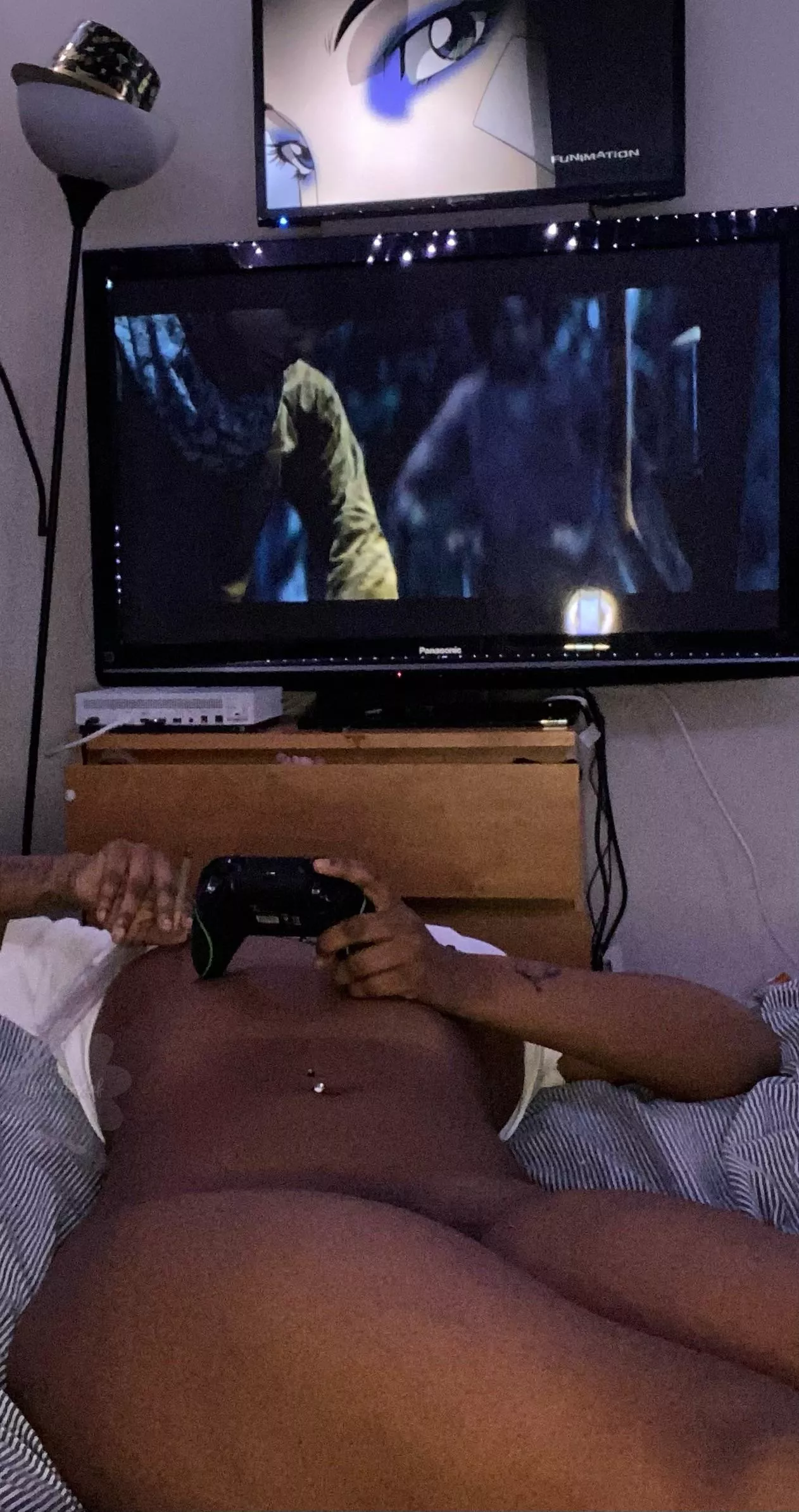 Funimation, gaming & chill? 🤭 posted by bbgbadaf