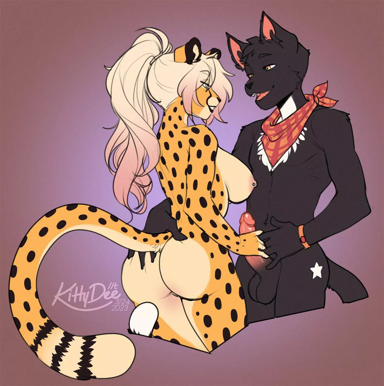 Handsy Cat [MF] (Kittydee) posted by 5headedragon