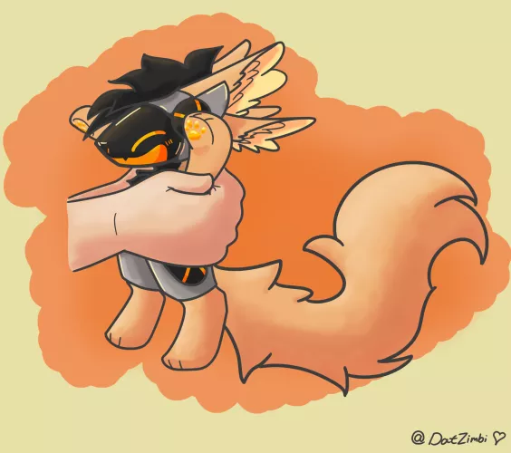 Hold gentle like Potato (art by me) by kie1