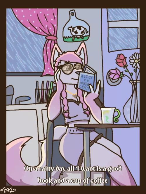 I like imagining myself as Alice when reading 💕 by xaddy-com