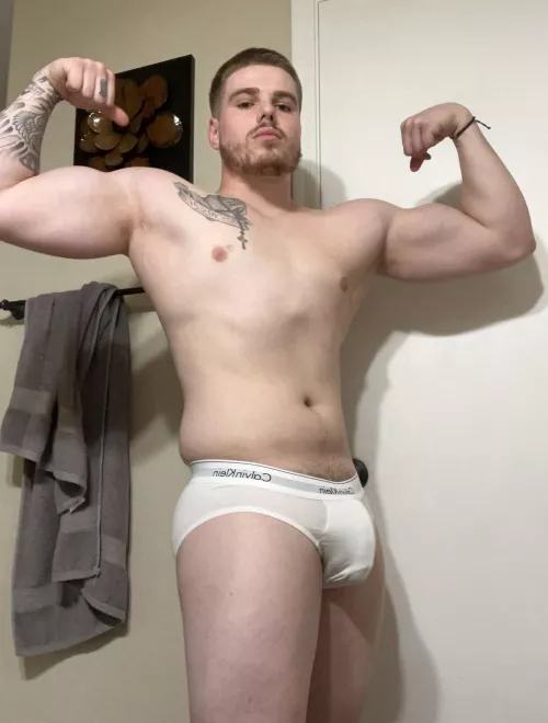 I love my white Calvin’s, do you? by CGwanks