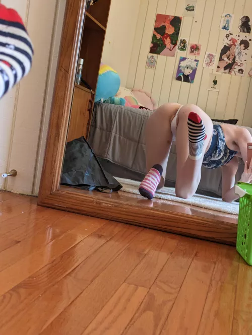 I'm addicted to cute socks. I wanna put them in my mouth by friskyfreckledfox