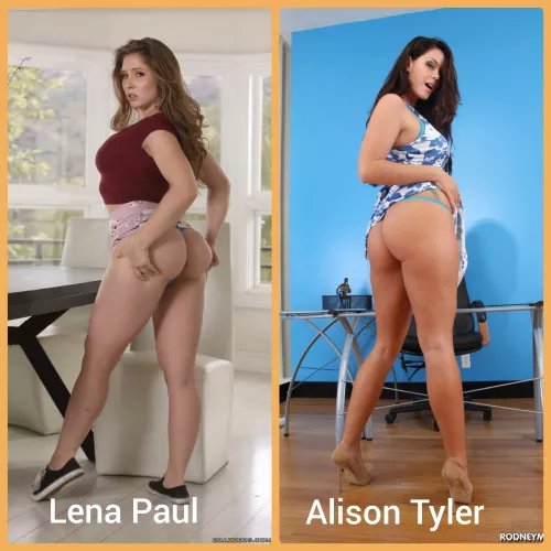 Lena Paul vs Alison Tyler by oneway963