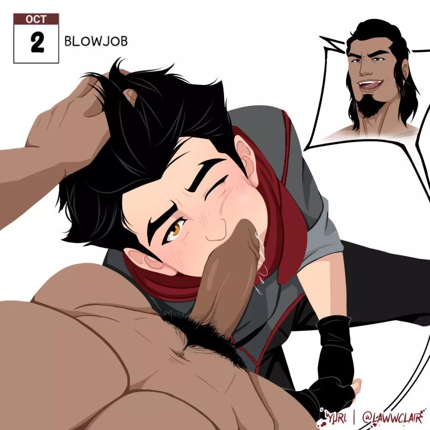 [LoK] Mako X Tonraq by Lawwclair posted by idefkawtf