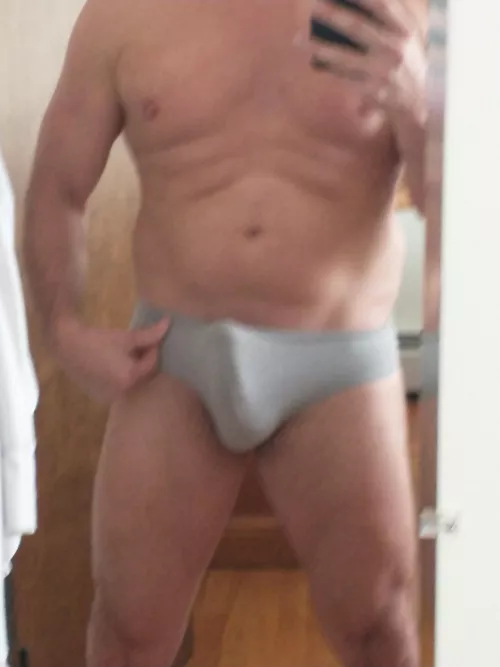 Love my grey bikini underwear by Moist-Instruction926