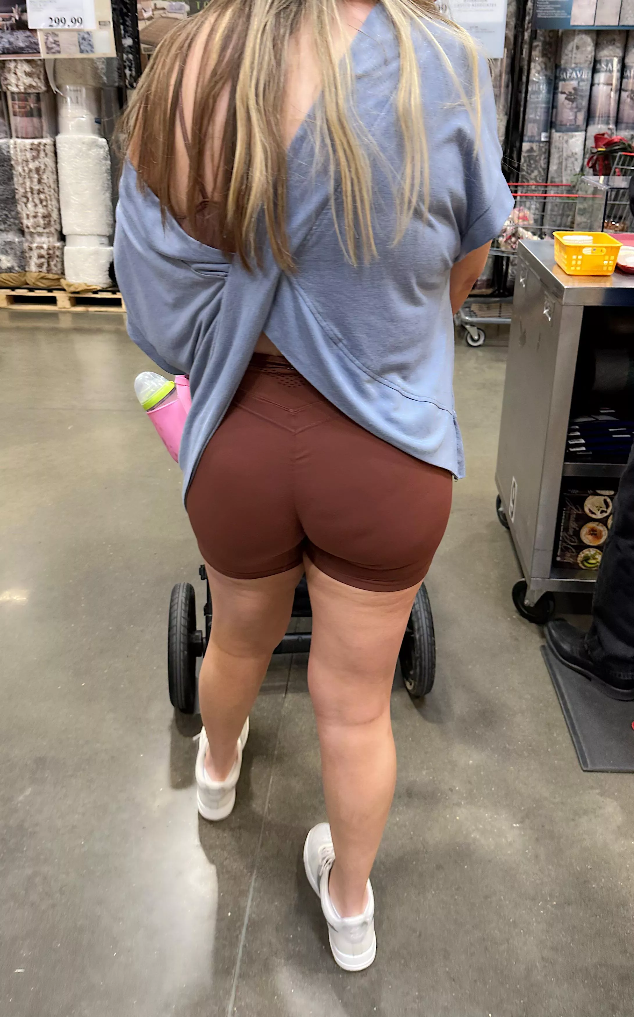 Love putting my curves on display while out shopping posted by txhotwifecouple87