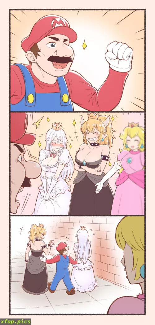 Mario finds two better princesses by FHTy4M7kxCLfLGrspa