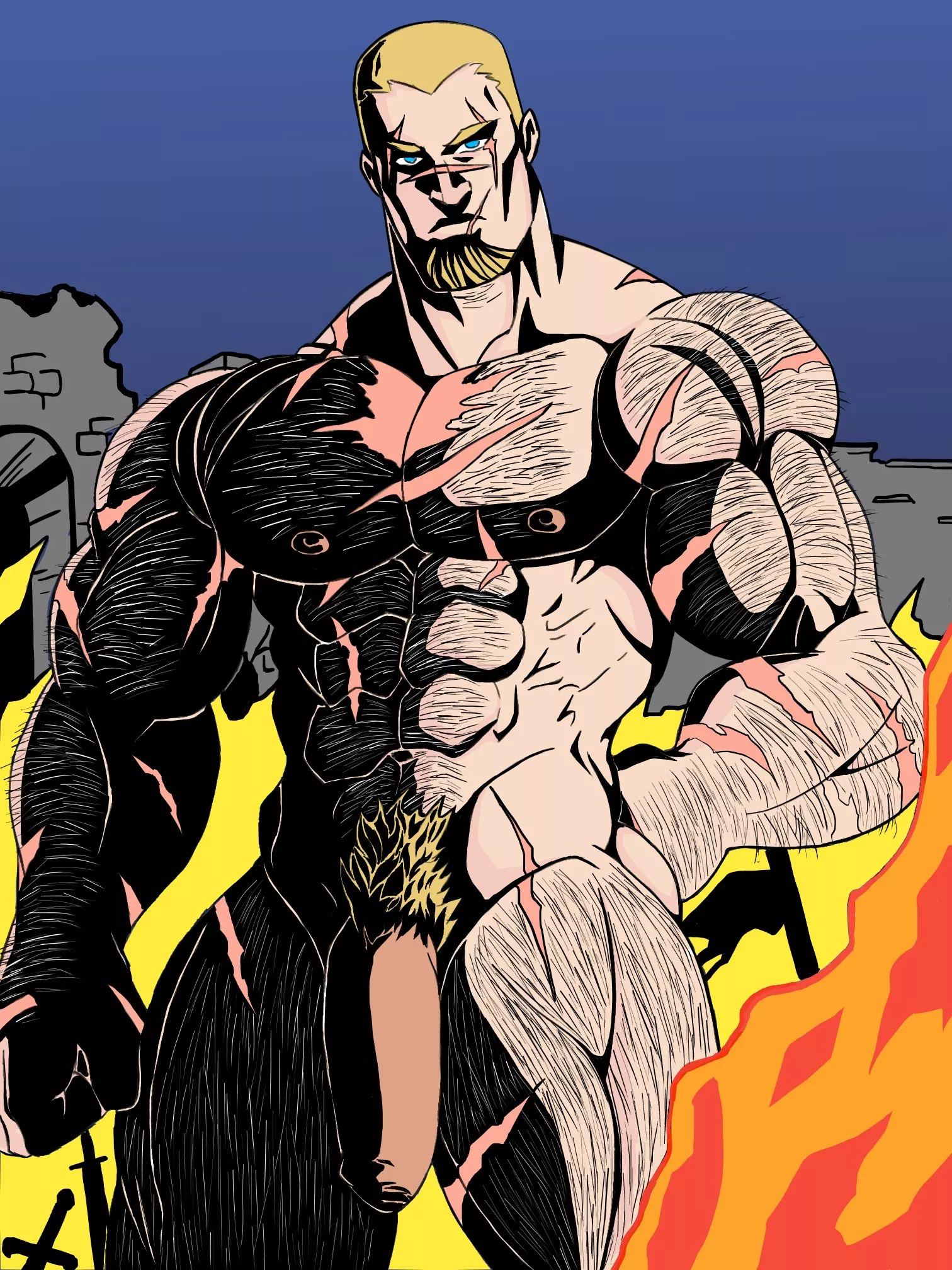 Naked Barbarian posted by AsleepFudge1251