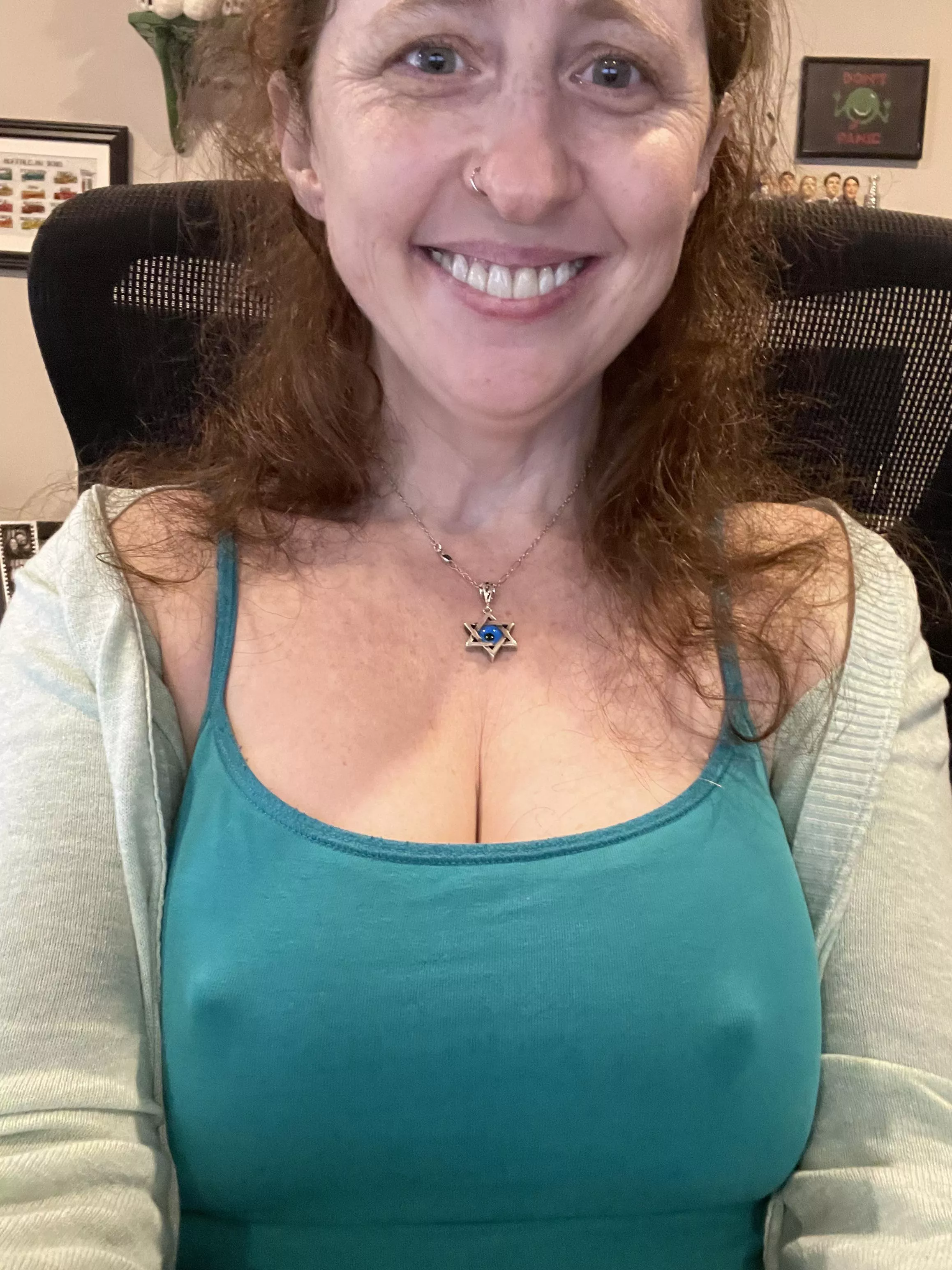 Rocking some serious pokies today! posted by keyholding-wife