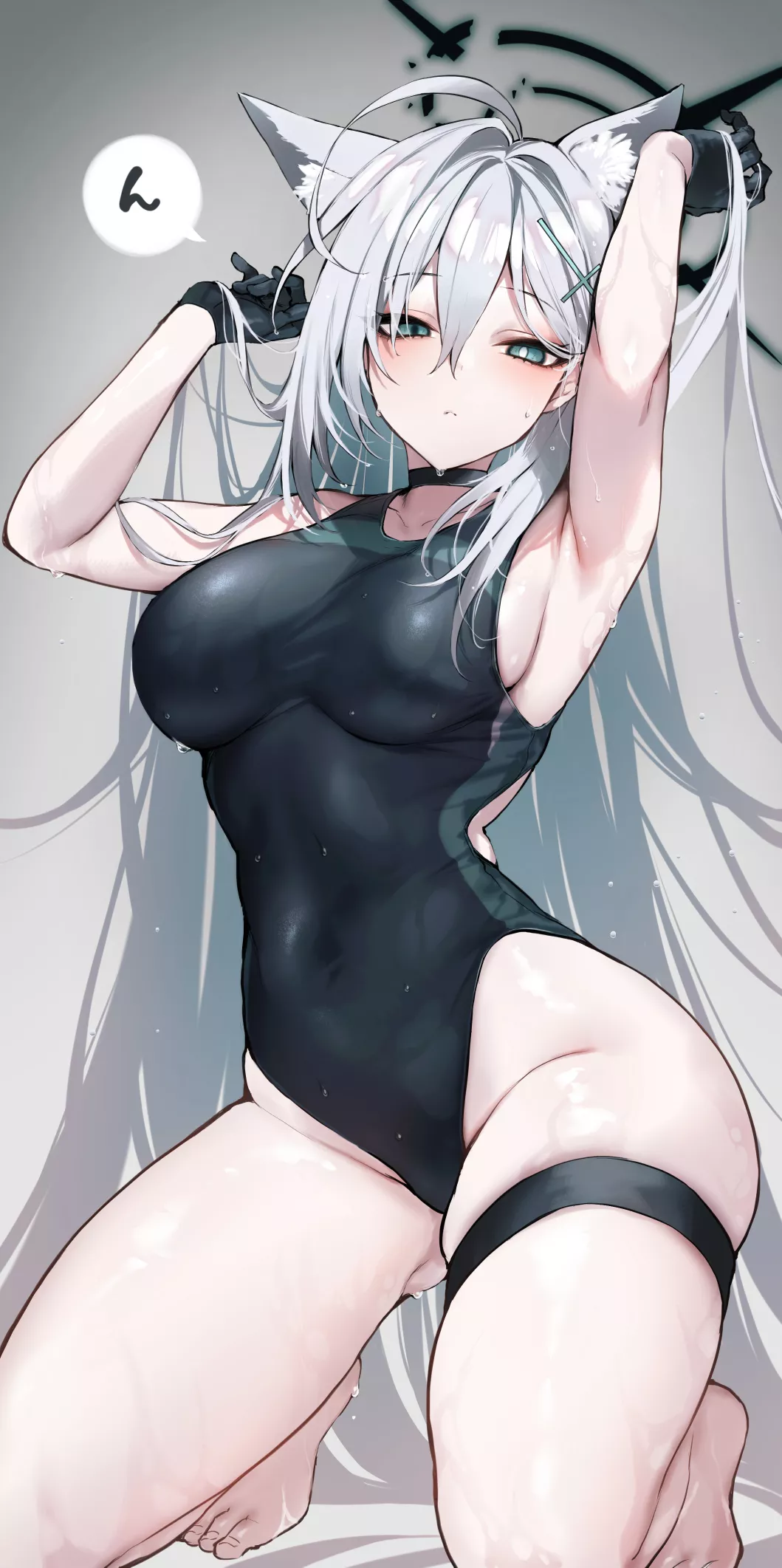 Swimsuit Shiroko Terror posted by kmlshblr
