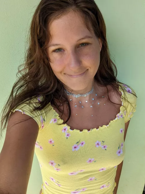 Today without make up, hope stickers distract 😅 by bidi_01