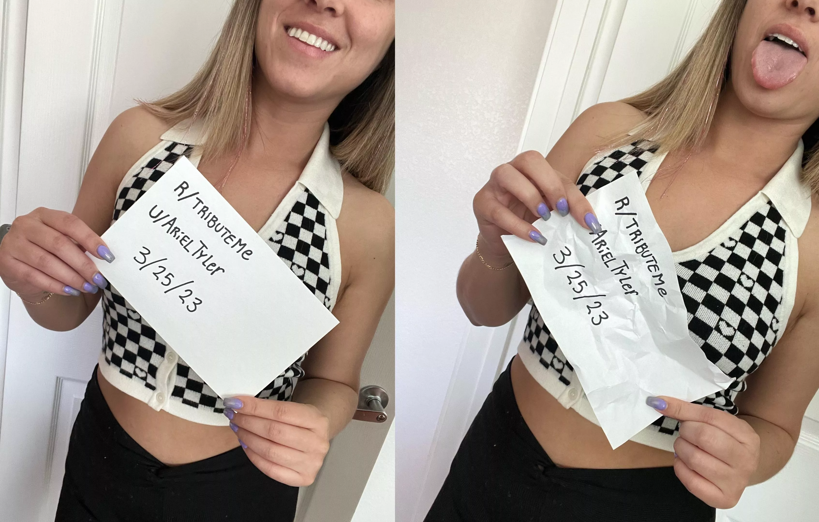 [Verification] hope this works 😇 posted by ArielTyler