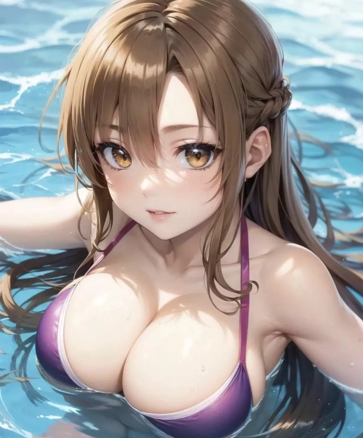 Wanna swim with her? 🍒 posted by lewd_lover95