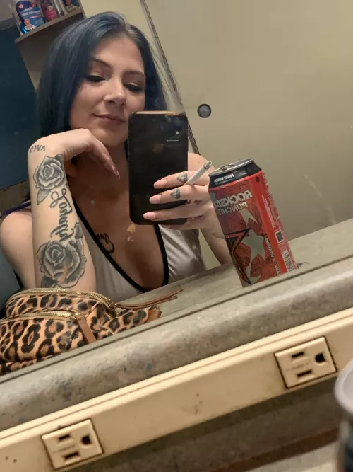 Would you Video Chat me to keep me company while I smoke? 🥺👉👈 by AngelToxic69