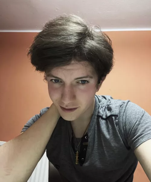 A little boring selfie but i felt nice ☺️ by MladjaLlama