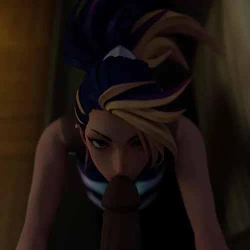 akali giving you the reward for the biggest fans <3 (ToKir) by ToKir__