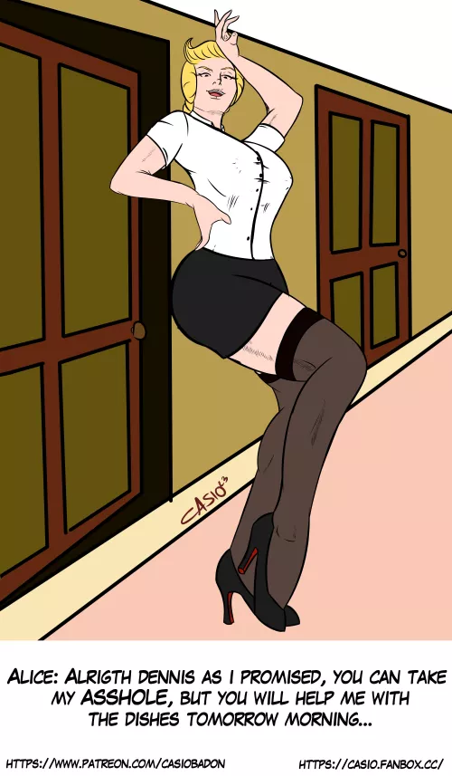 Alice (Mommy) Mitchell by ironbeast7