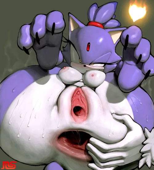 Blaze gaping (NameSpace) by ObserveAndHerve