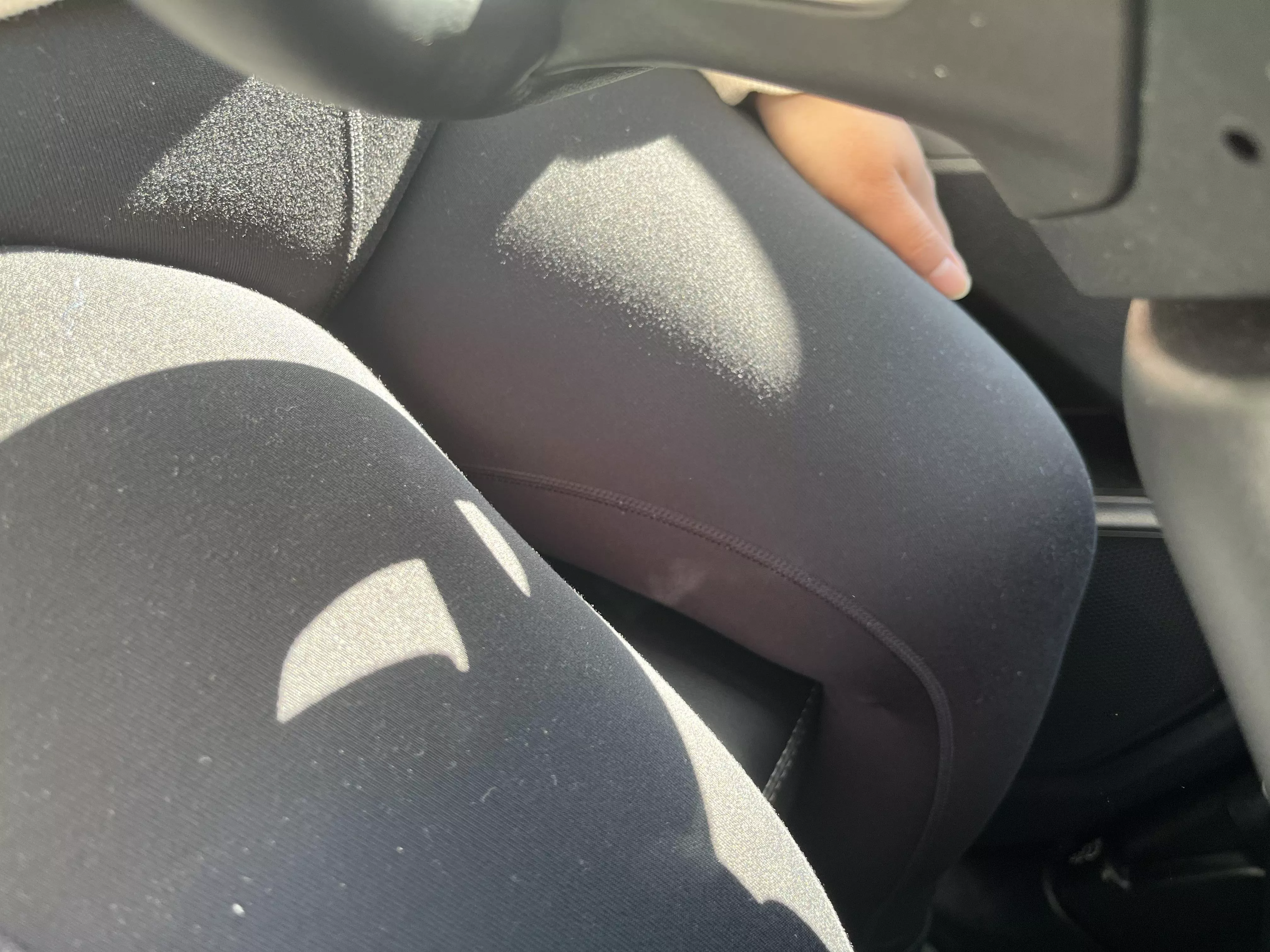 Can you please rub my thighs as I drive posted by shyleggingsgirl