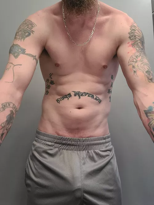 Can't go wrong with grey sweats by LJEverhard