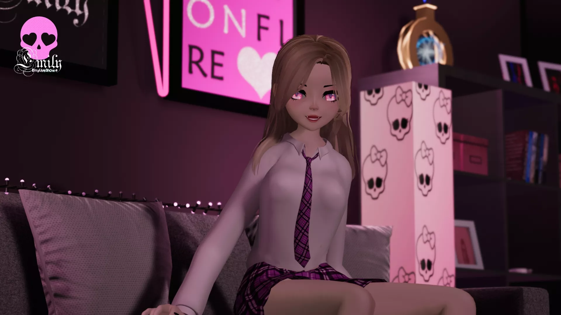 Dont be shy and sit down😈 https://chaturbate.com/emyliveshow posted by EmyLiveShow