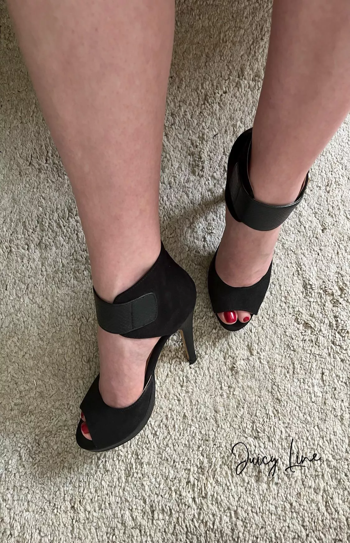 Even petite feet love to wear high heels… OC posted by juicyline