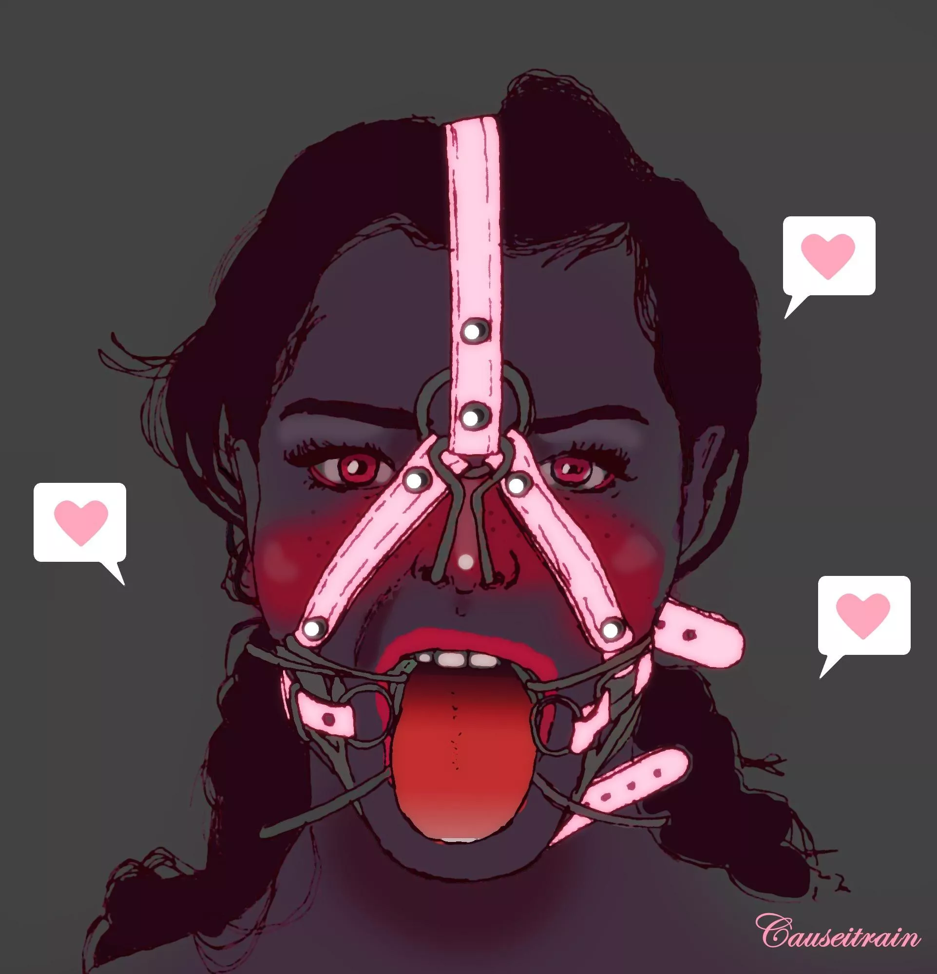 First post (artwork by me) any suggestions? 🥰 posted by Minimum_Design_3279