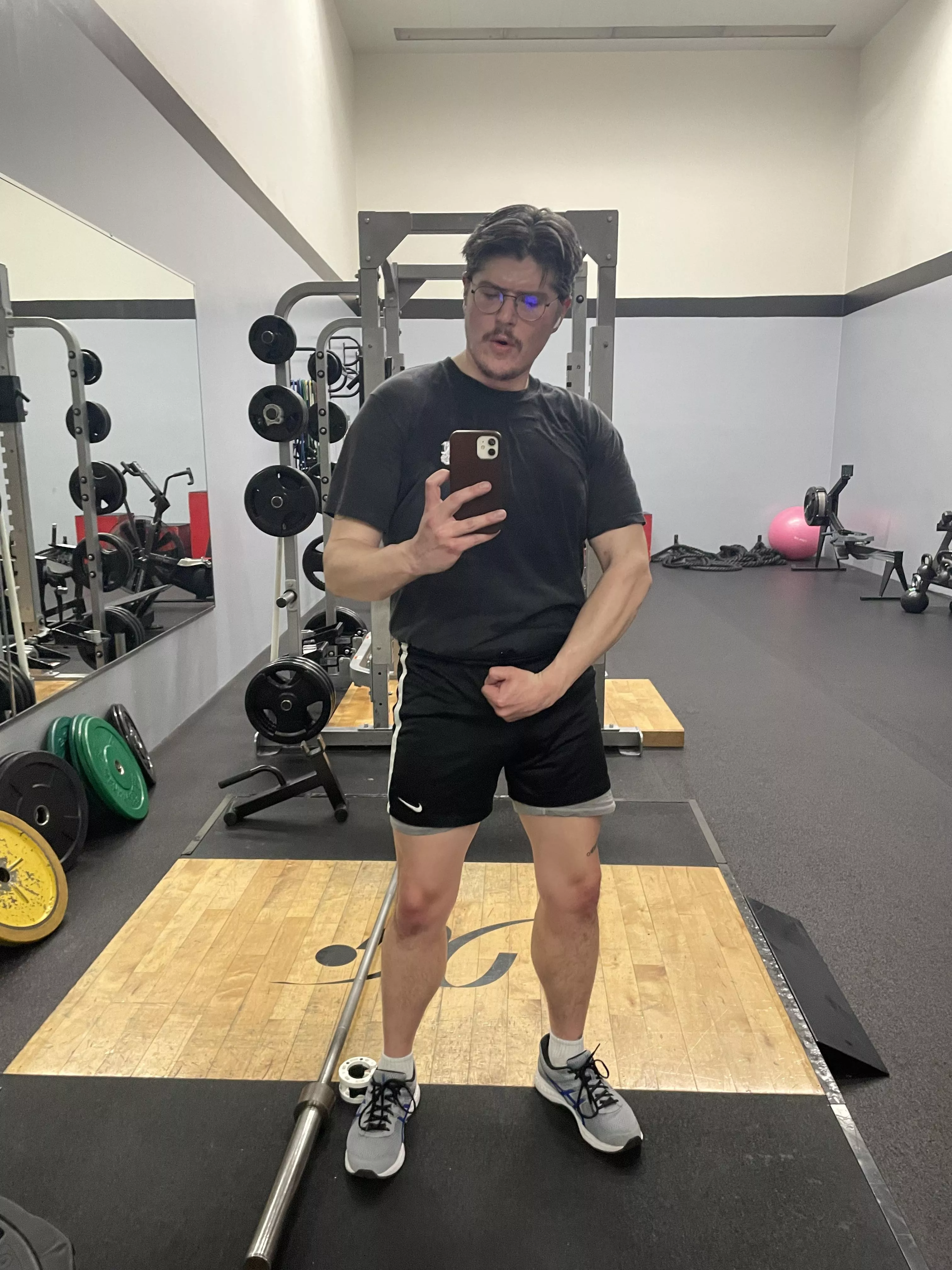 I’m fighting off my broken heart by trying to improve myself! 😌👟 posted by nightsprinter