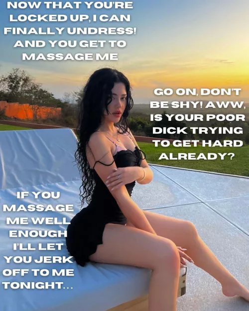 I‘m sure you’ll work real hard for that reward! by Substantial-Goat-660