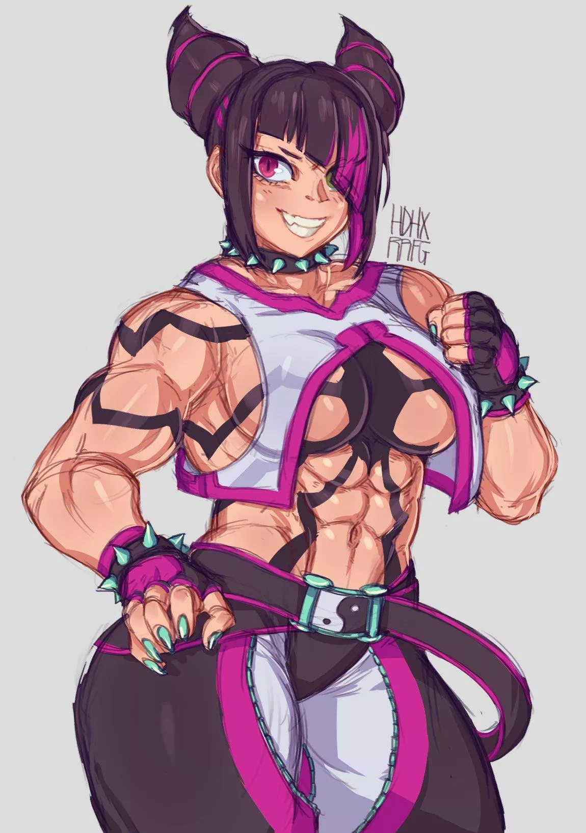 Juri Han (@hdhxrrfg) [Street Fighter] posted by TheTMoneyMan