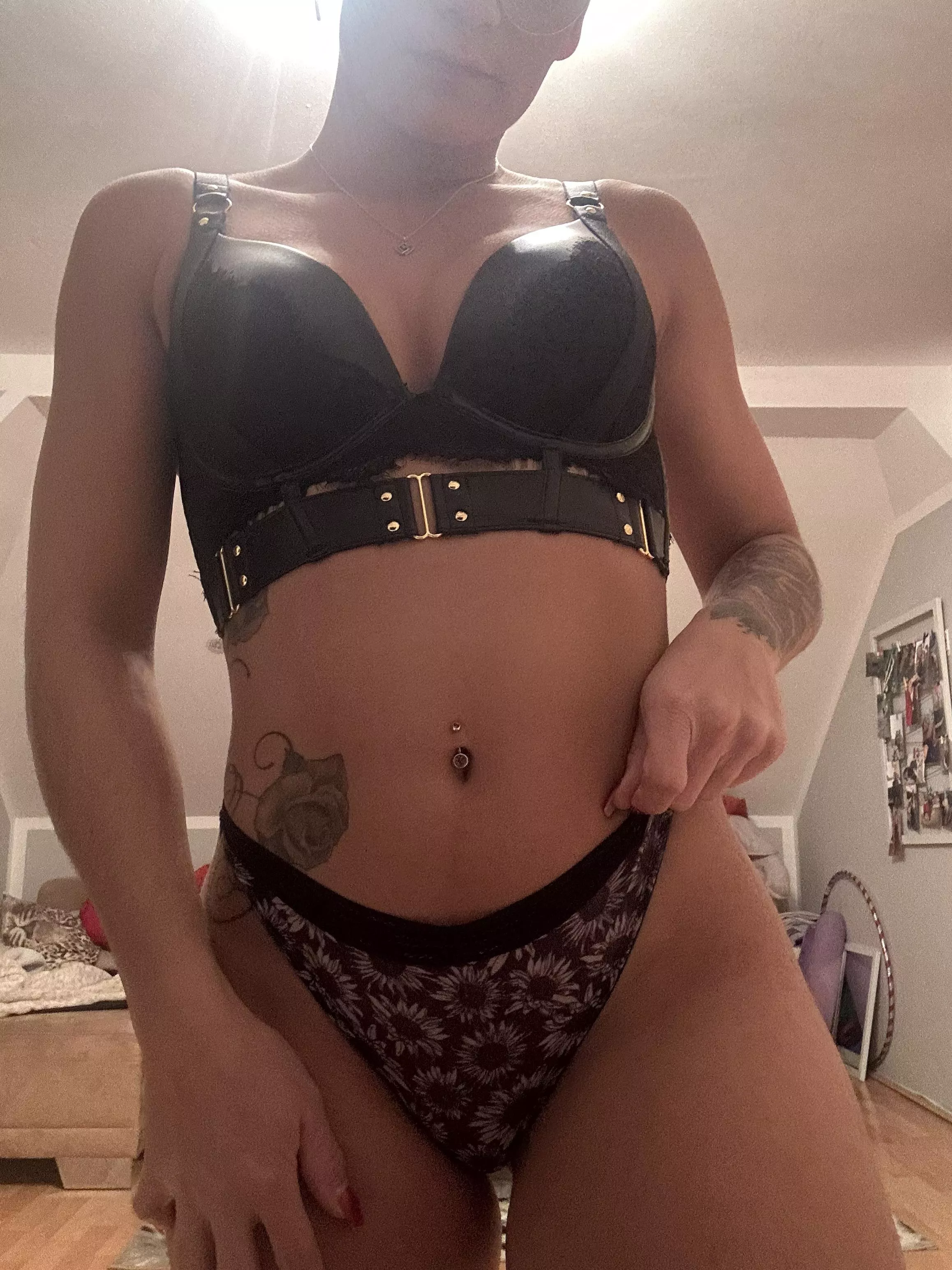 Leather outfit to out posted by zigzag_processing