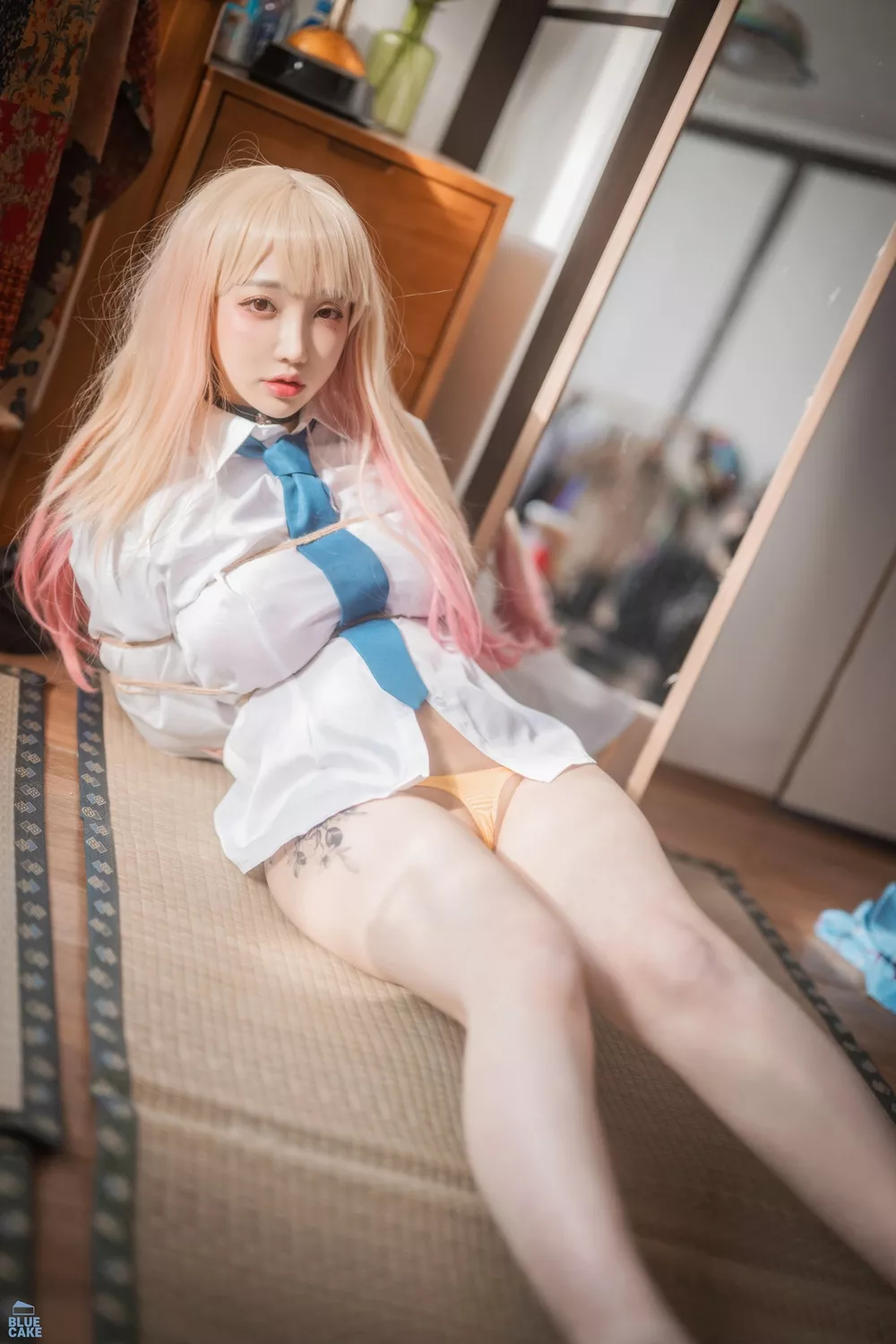 Marin Kitagawa tied up / Yeeun posted by xenobitex