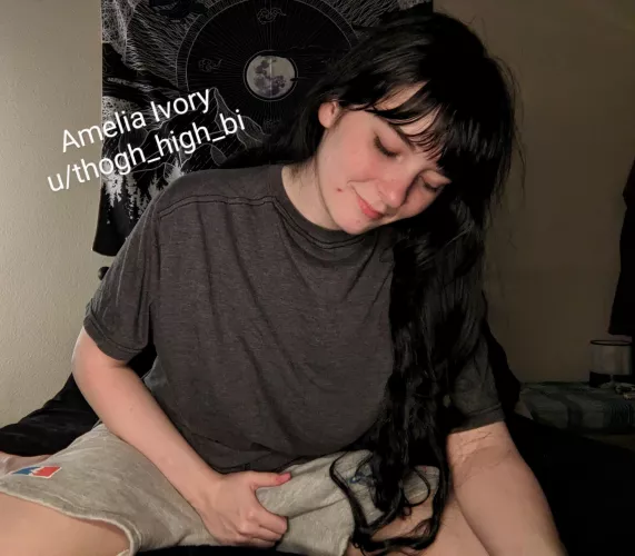 My bulge is always so huge in these sweatpants by thogh_high_bi