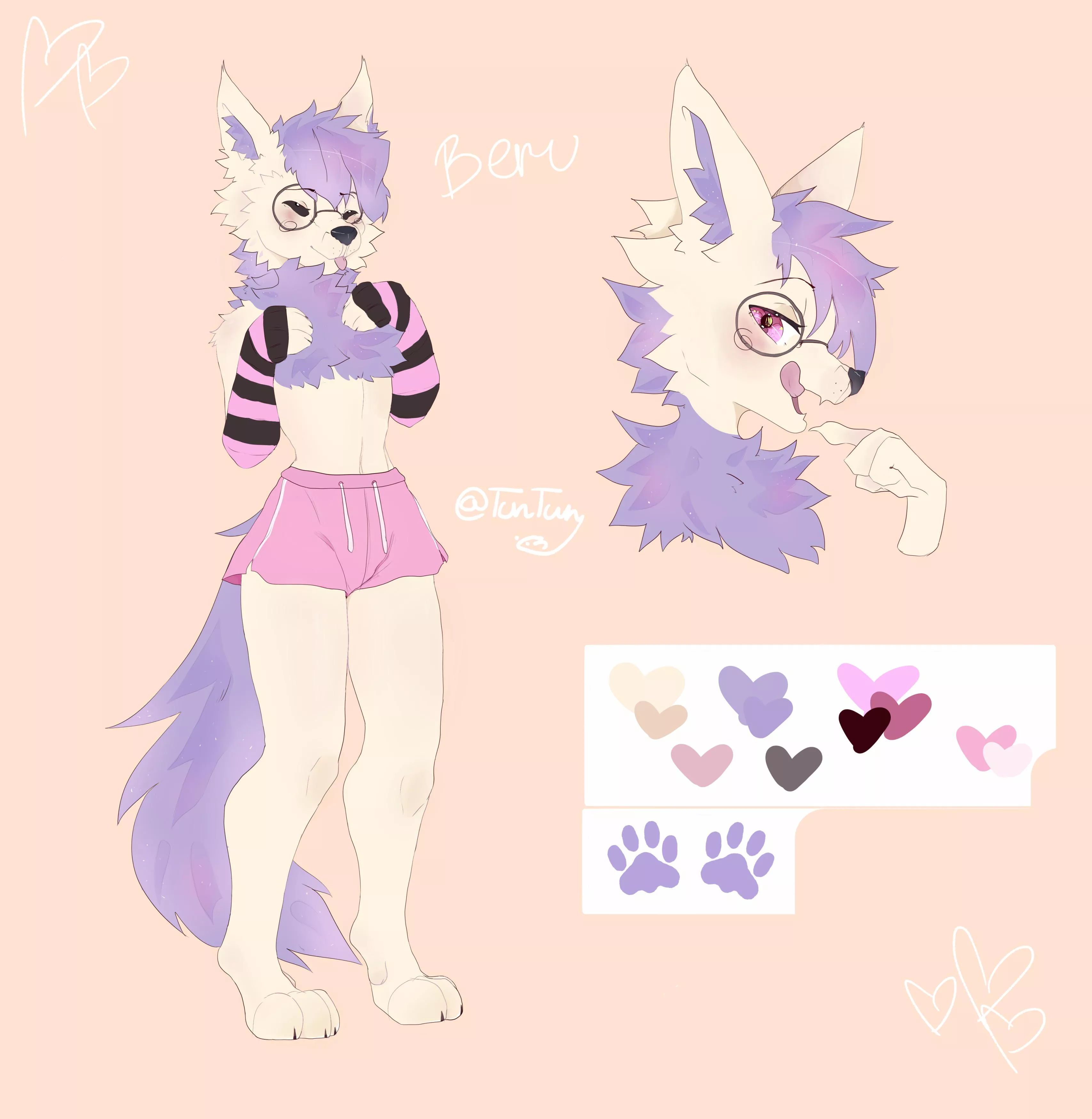 My fursona - art by tuna (tunczyk#5272) posted by Bearinthewall