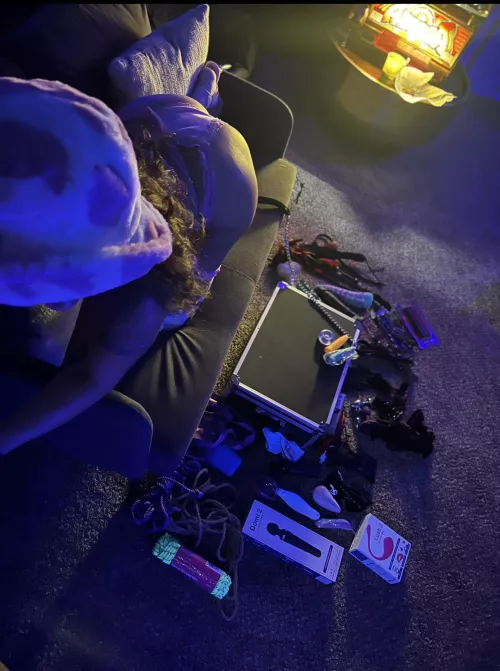 Naughty little Playtime 💜😈 by sky-highh