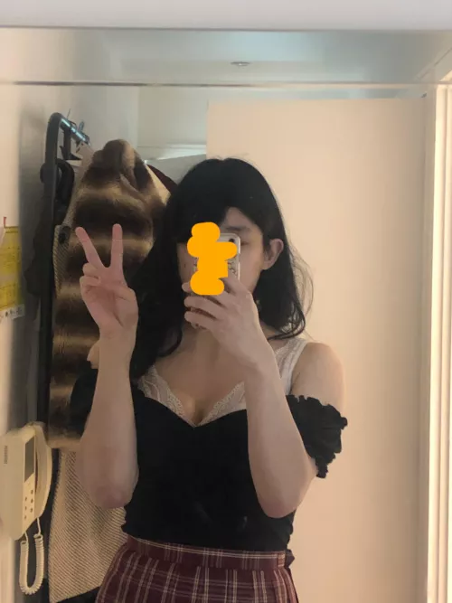 OMG wig arrived!! I’m sooo tempted to go outside but I’ve never done it before by Vivchoco