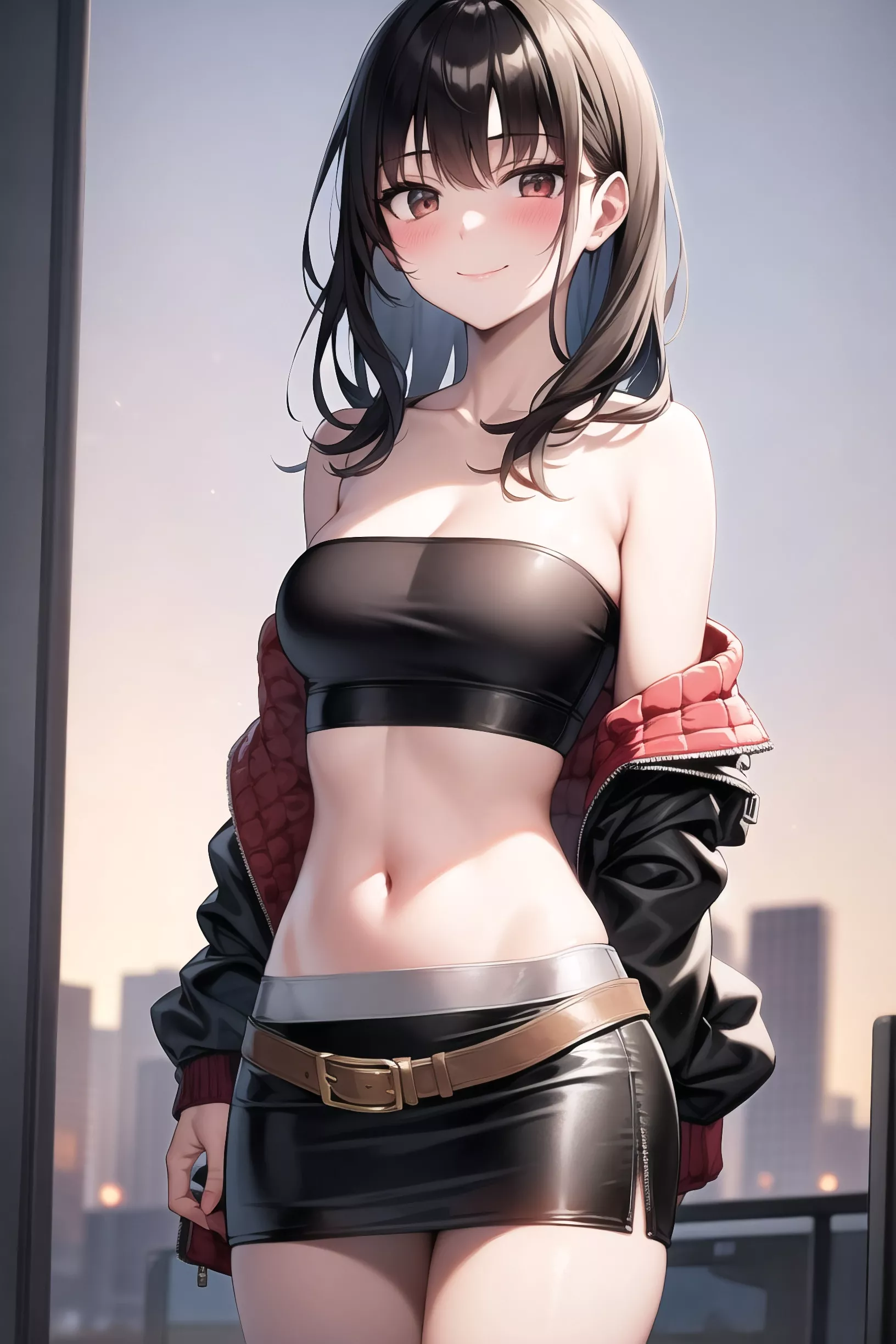 Race Queen Midriff posted by CheetahSperm18