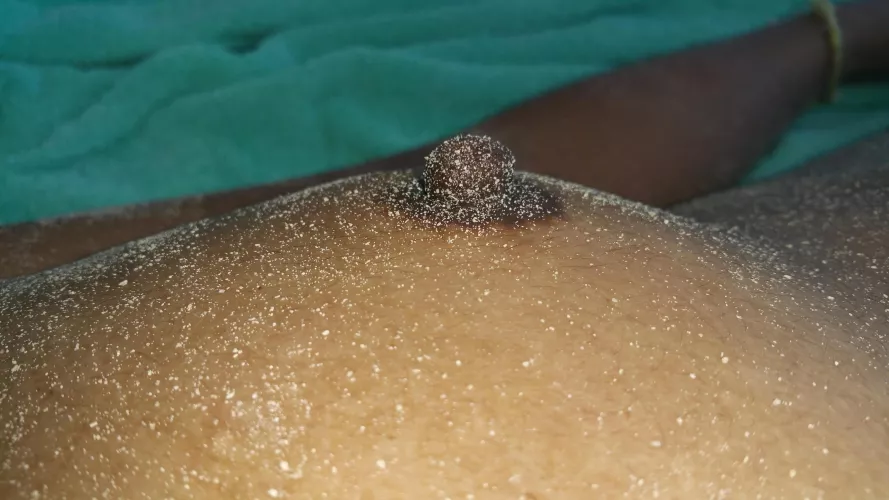 Sandy titties at sunset by ferra2018