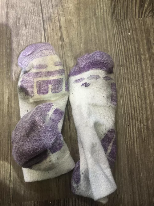 [selling] [canada] anyone interested in these socks I wore for 4 days in my work boots! They are stinking up my room so I moved them into the basement. $50 and I’ll wear them one more day free. by cgtootsies