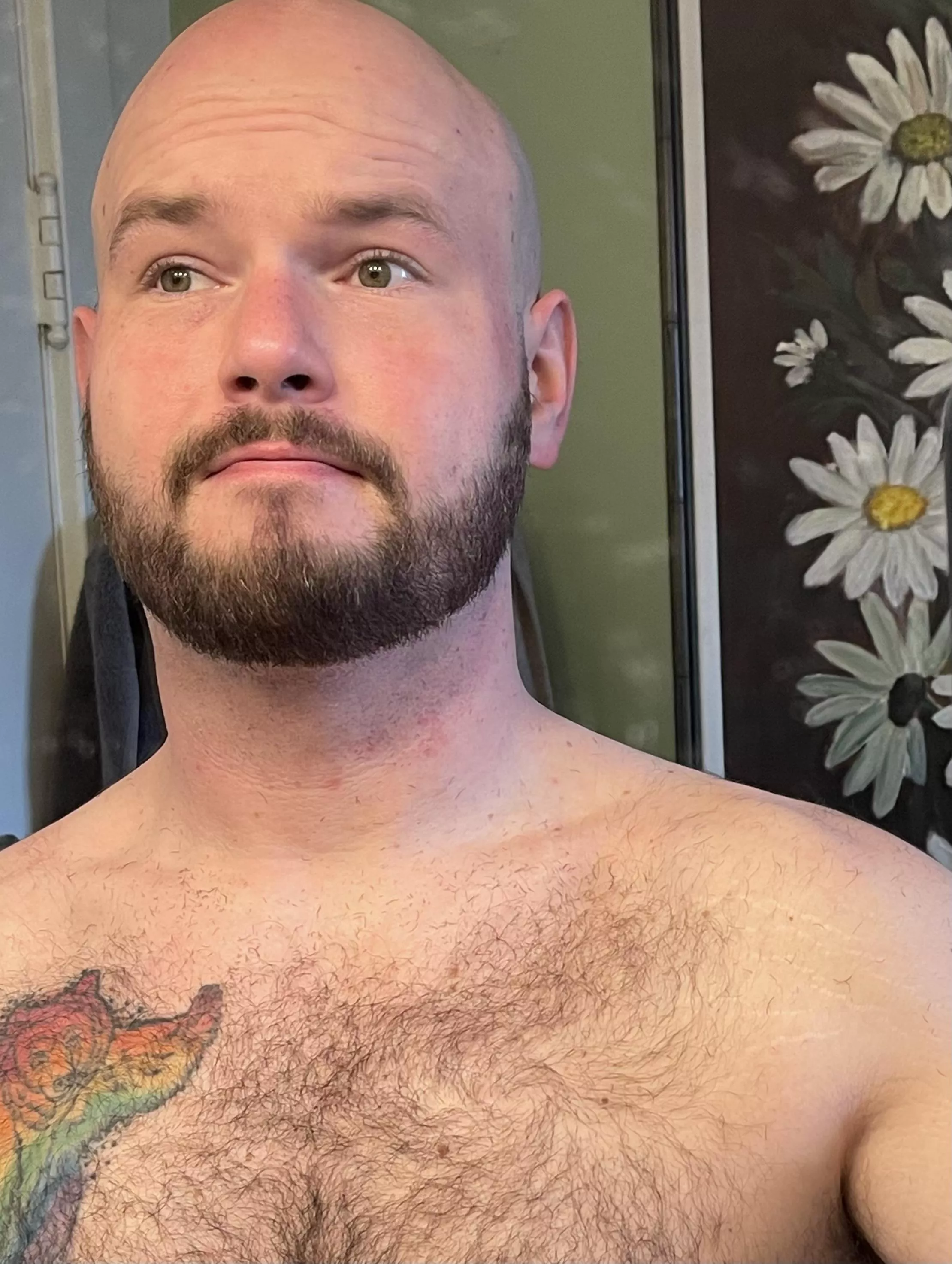 The aftermath of a beard trim posted by CoreyB105