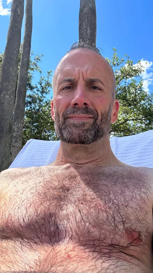 The first sunbathing of 2023. by CalligrapherNo5352