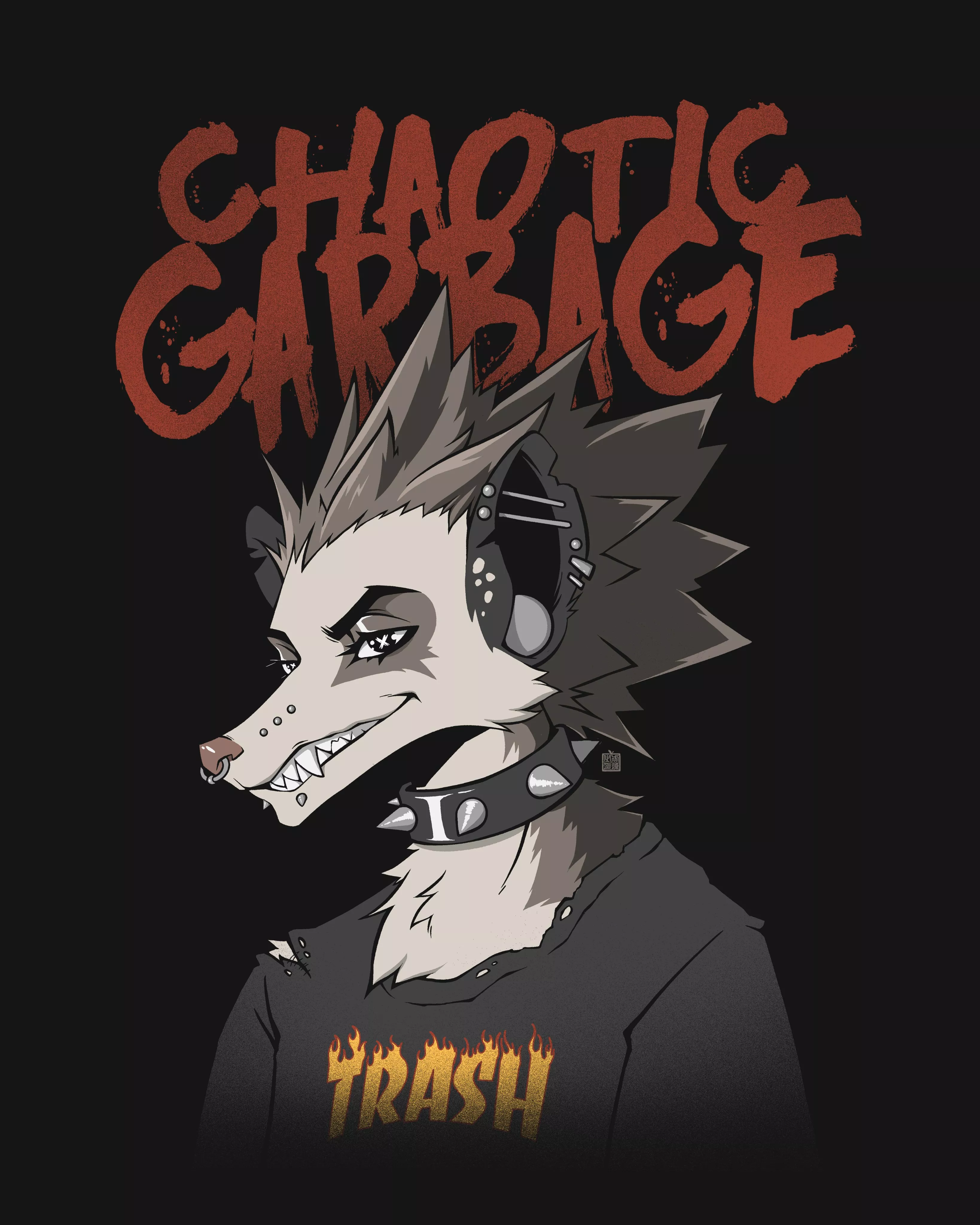 Trash Boi OC (art by me) posted by squareapplestudios