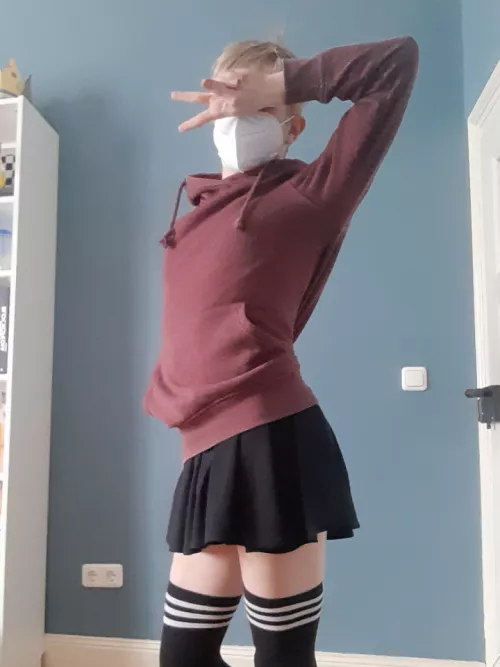 Tried something that isn't just black. How do I look? by NichtLinus