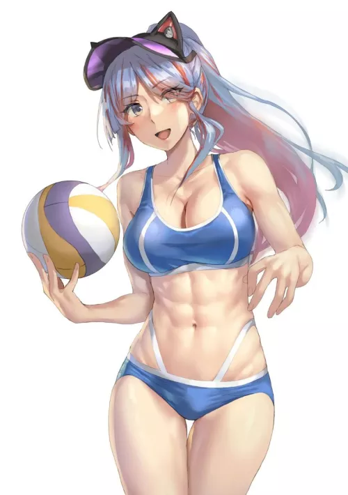 Volleyball player by Affectionate-Ride965