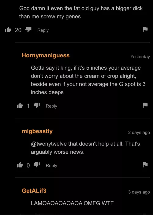 You herd it here first 3inches is all you need by muder_fam_sqaud_time