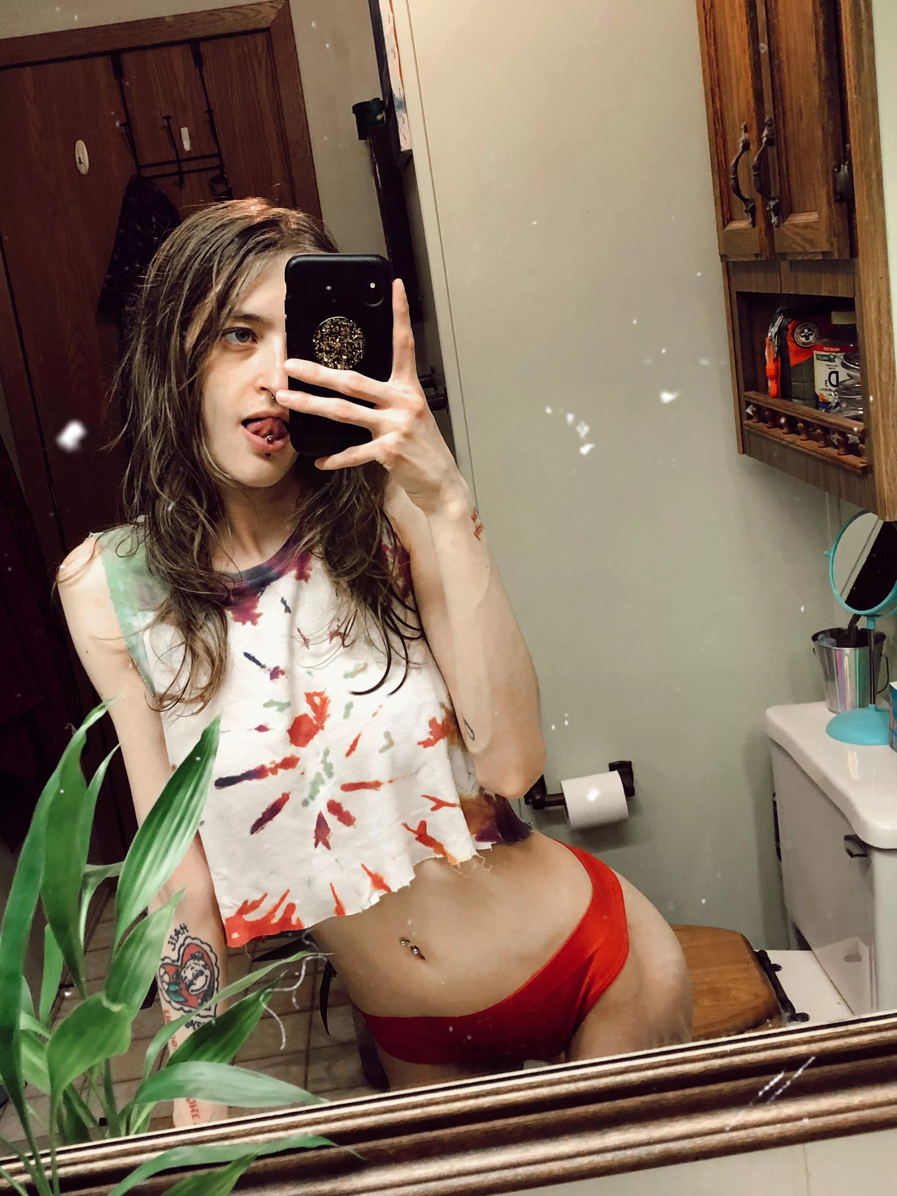 You like my tie dye? 😋 posted by metanoiawolf