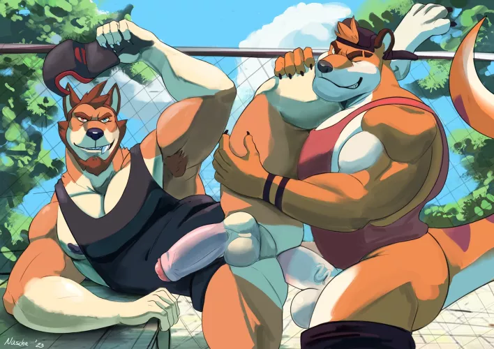 A Walk in the Park (NascheTheLion) by DL2828