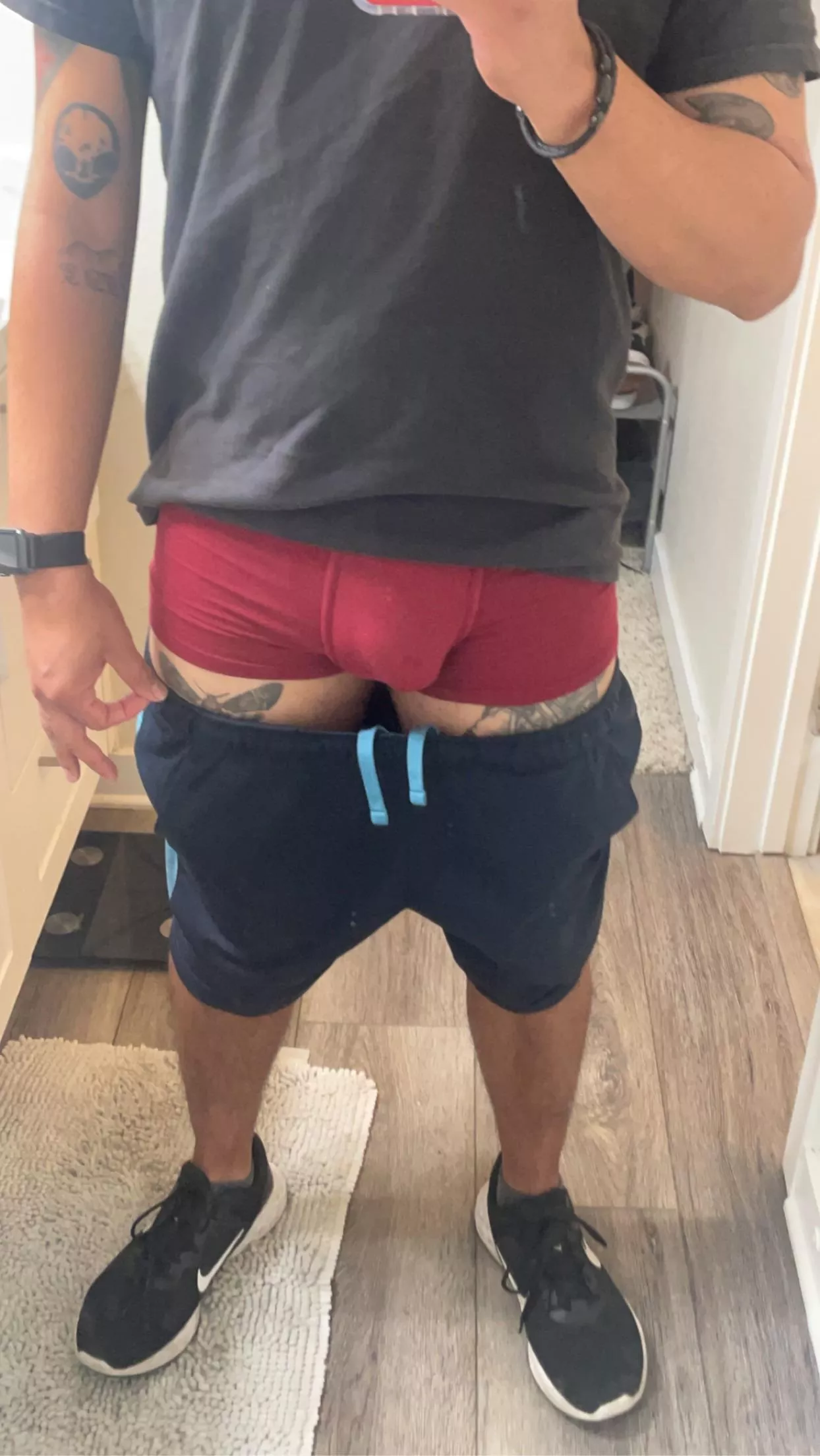 In case y’all were wondering how it’s hanging. posted by BrockDestroyer